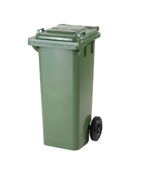 Europubela plastic  80L  culoare verde  Mevatec- Transport inclus